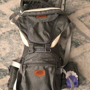 Sunveno Ergonomic Baby Carrier w/ Detach Hip seat